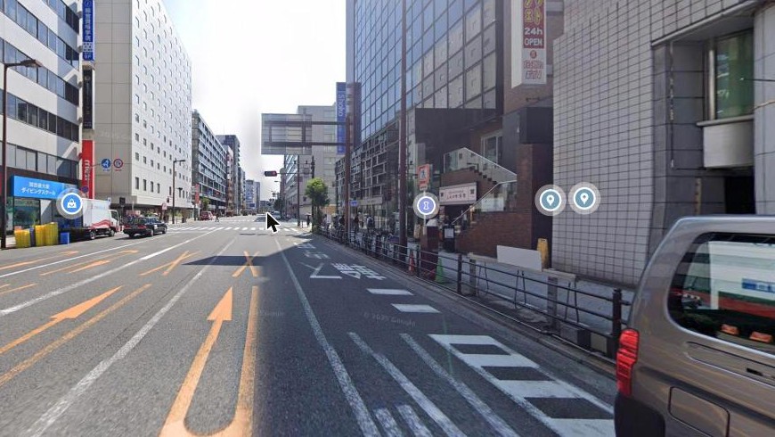 大阪梅田駅からENGLISH COMPANY梅田スタジオへの道順STEP3 扇町通