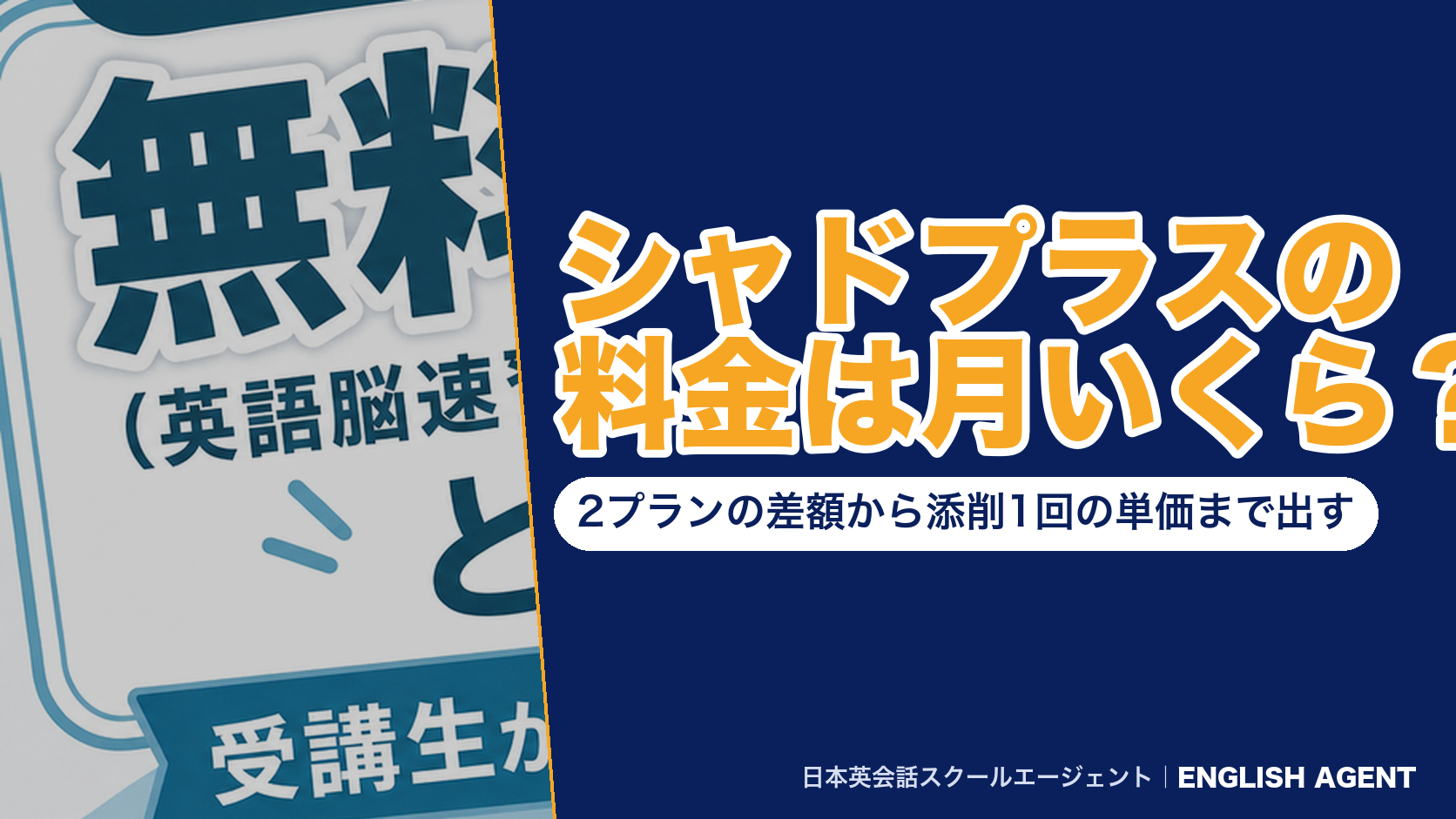 シャドプラスの料金は月いくら？2プランの差額から添削1回の単価まで出す